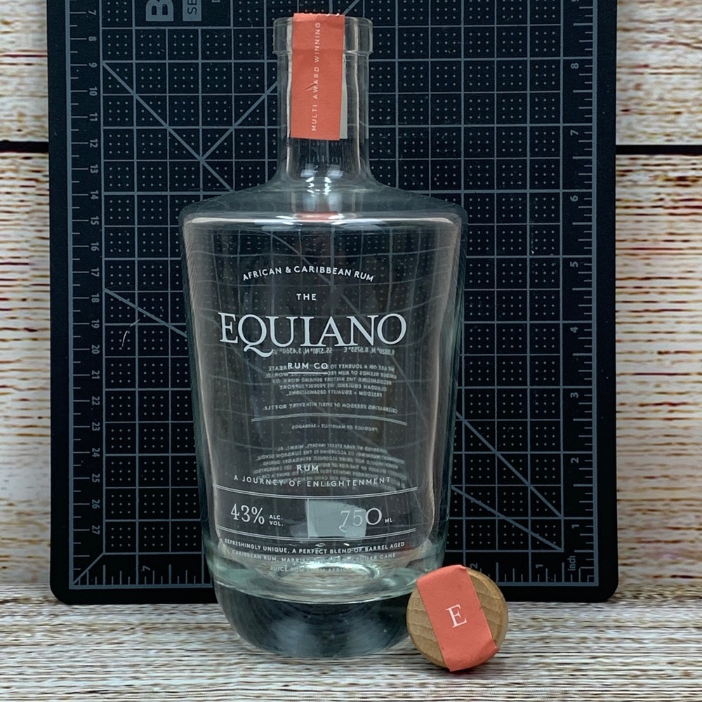 Equiano African Caribbean Rum EMPTY Bottle 750ml‎ Multi Award Winning